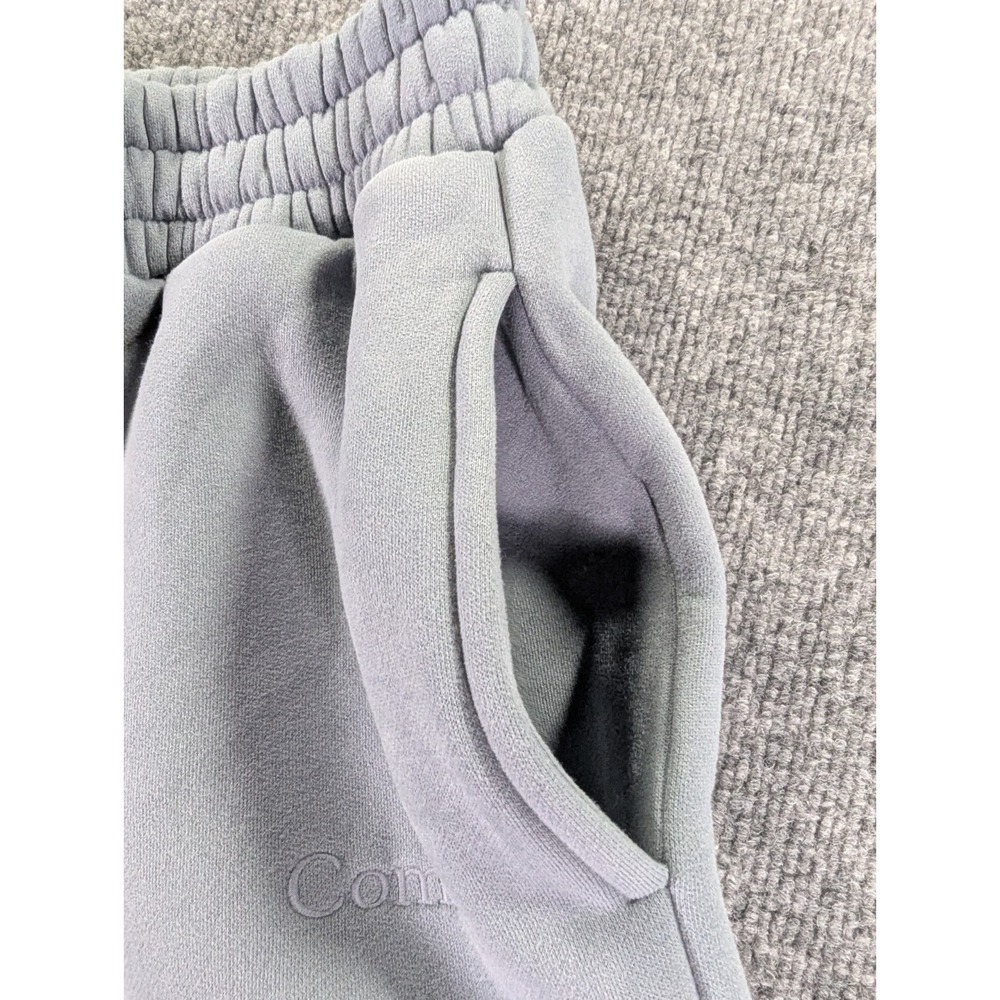 Comfrt Signature Joggers Women's Sz XS Unisex Slate Color Pockets Elastic Waist - Picture 3 of 12